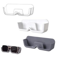 3Pcs Wall Mounted Eyeglasses Holder Sunglasses Storage Organizer for Home Office
