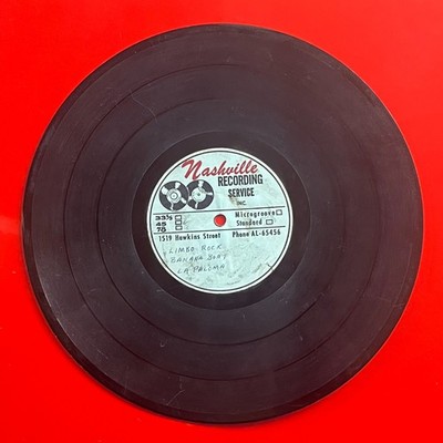 rare LIMBO EXOTICA Acetate 3 songs 1-sided   HEAR IT! The TIDES !?