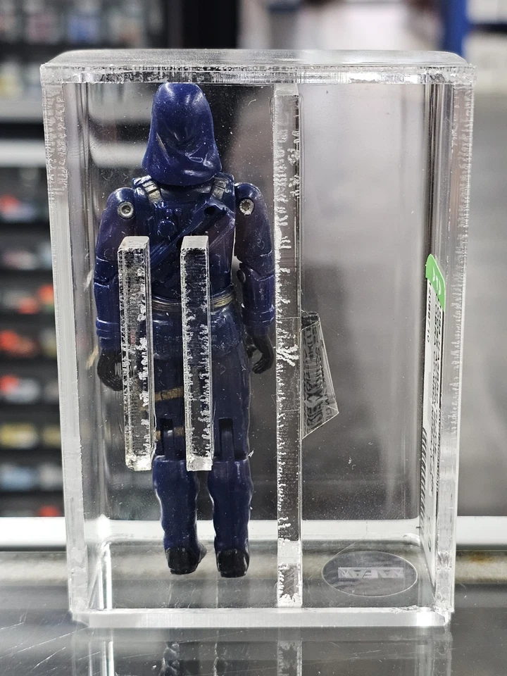 GI Joe Cobra Commander 1984 Mail Away AFA U80 NM Complete Hooded HK Figure RARE - Image 3 of 4
