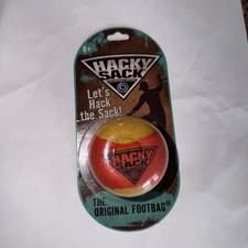 Hacky Sack WHAM-O Original Footbag by PlayMonster Orange  Yellow NEW
