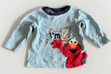 Vintage 2008 Sesame Street Elmo s World I m 1 First Birthday Long Sleeve Shirt