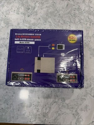 2.4G Wireless Gamepad. Plug-in 640 Nintendo Original Games. NIB.