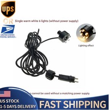 6-LED Underwater Ring Light for Water Garden Fish Pond Fountain - 1.25" Diameter