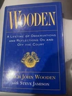 John Wooden & Steve Jamison Wooden Signed Inscribed HC Basketball Nonfiction