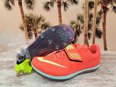 Nike High Jump Elite Field Spikes Bright Crimson FZ9636-600 Men's Size 10 NEW