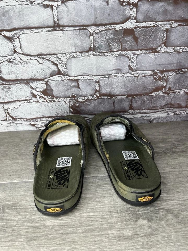 Vans Harbor Mule VR3 зеленый замши зефир скольжения на туфли женщин Sz 38EU/7,5M - Изображение 3 из 4