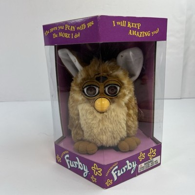 NEW Vintage 1998 Furby Tiger Electronics Brown & Tan ''GIRAFFE'' 70-800