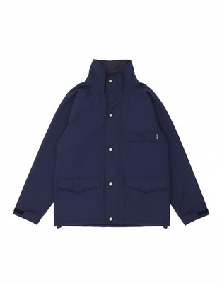ANZI BESSON Mens Utility Jacket IT 50 Large Navy Blue Polyester BF10