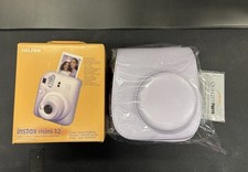 Fujifilm Instax Mini 12 Instant Film Camera - Lilac Purple Accessories, Bundle