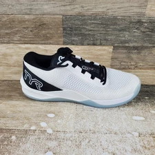 TYR CXT-2 Trainer Shoes Mens Sz 10.5 Athletic Training White Sneakers