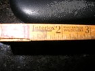 Interlox Master Rule Co NYC 72" Sliding Wood Ruler #106 Antique Carpenter Tool — photo 5