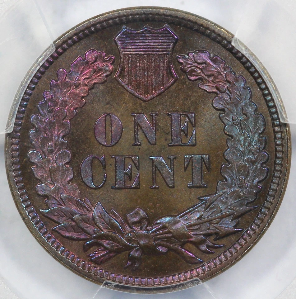 1880 1c Proof Indian Head Cent PCGS PR 66 BN *Secure Shield* - Image 2 of 4