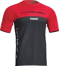 Thor Intense Assist Censis Short-Sleeve Red Black Jersey size Medium