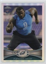 2012 Topps Chrome Refractor Fletcher Cox #82 1dm4