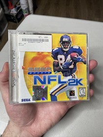 NFL 2K And NFL 2K1 (Sega Dreamcast) Complete CIB Lot Randy Moss