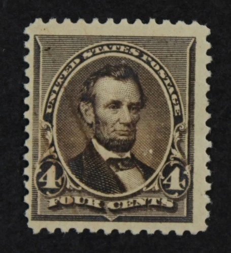 CKStamps: US Stamps Collection Scott#222 4c Lincoln Mint LH OG