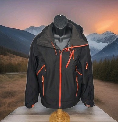 SALOMON Foresight 3L Waterproof Ski Snowboard Jacket Mens Medium