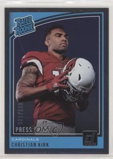 2018 Panini Donruss Rated Rookie Press Proof Silver 27/100 Christian Kirk 00am
