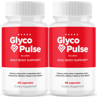 (2Pack) Glyco Pulse Capsules Blood Sugar Balance Dietary Supplement (120Ct)