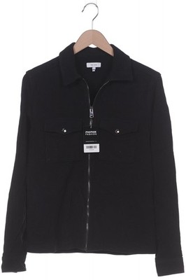 REISS Jacke Damen Anorak Jacket Kurzmantel Gr. S Baumwolle Schwarz #jnueerl