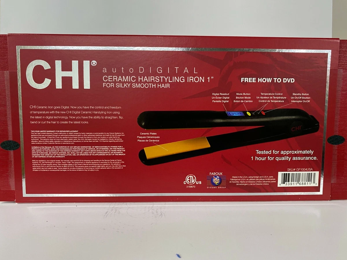 Chi infrared 2025 flat iron