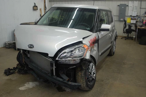 OEM Side View Door Mirror For Soul Left Blk-Text Slvr-Cvr Manu