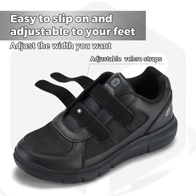 FitVille Diabetic Shoes for Men Extra Wide Width Adjustable  display picture 3