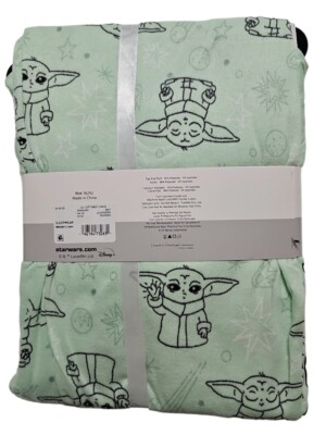 Star Wars Mandalorian Women's Sleepwear 3-Piece Pajama Set Size M