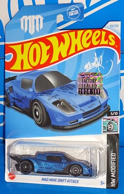 HOT WHEELS Mad Mike Drift Attack 787D Mazda 787B HW Modified