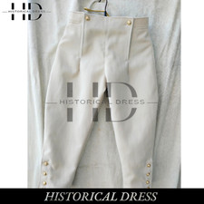 New Men's Revolutionary War 18th Century Breeches Colonial Military Pants