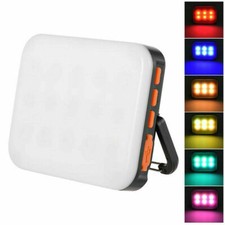 RGB LED Fill Light Photography Lamp 3200K-6500K Magnetic 1/4" Screw Porket Size