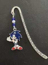 ? SONIC HEDGHOG BOOKMARK Enamel Charm Stocking Filler gift bag
