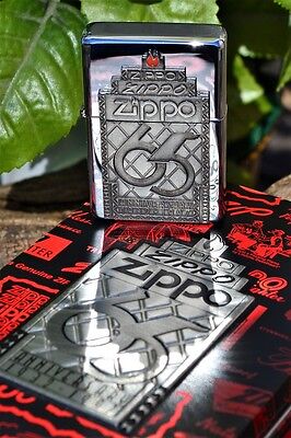 Zippo Lighter - 65th Anniversary Limited Edition Collectible - Pewter  Emblem C97 | eBay