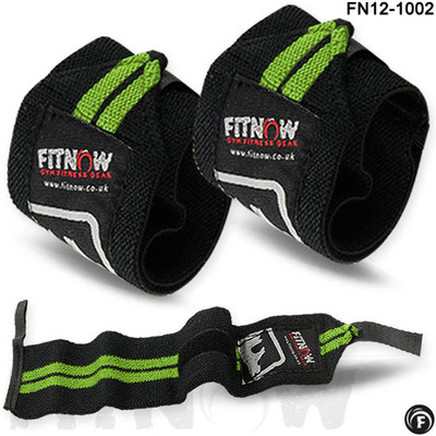 Gewichtheben Handgelenkstütze elastisch Fitnessstudio Training Baumwolle Bandage Riemen grün