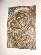 18th century cast bronze bas-relief