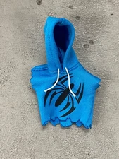 PB-SSH-SPD: 1/12 Blue hoodie for Marvel Legends Mafex Scarlet Spiderman