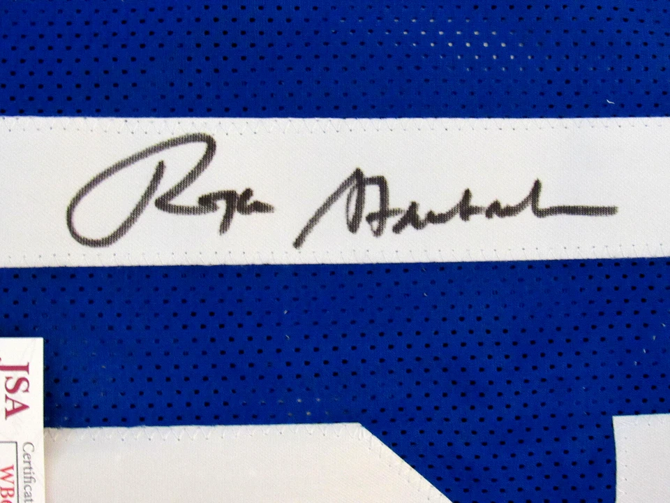 ROGER STAUBACH SBC DALLAS COWBOYS HOF SIGNED AUTO COWBOY FOOTBALL JERSEY JSA - Image 2 of 4