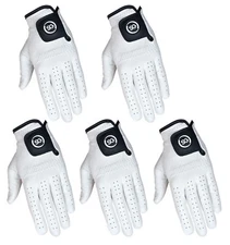 PACK of 5 SG Men Women Ladies Cabretta Leather Golf gloves Premium quality