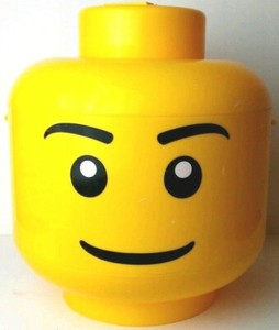big head lego