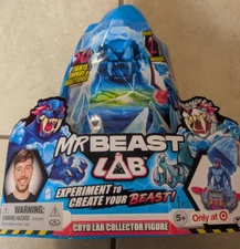 MR BEAST LAB Cryo Lab Mystery Collector Figure Exclusive 30+ Brand new
