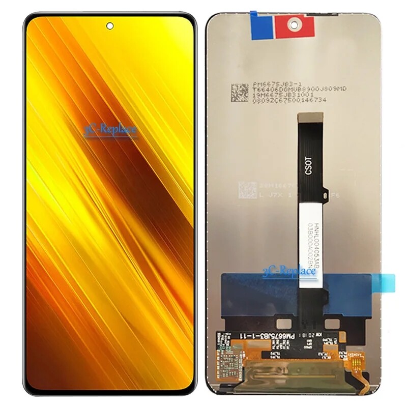 6.67 For Xiaomi Poco X3 / X3 NFC / X3 Pro M2007J20CT LCD Display