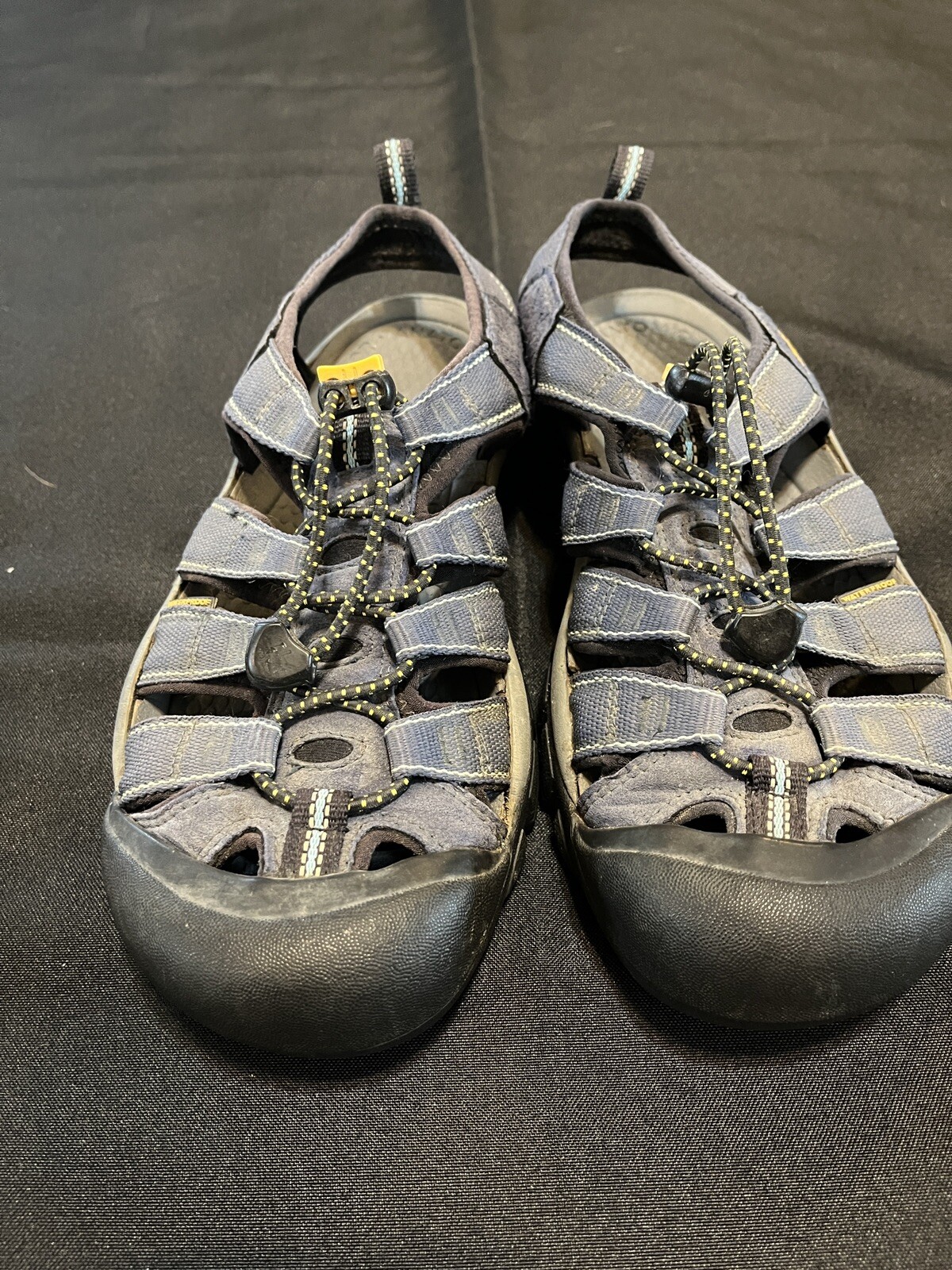 Sandali Keen donna taglia 9 impermeabili blu nylon scarpe da trekking outdoor