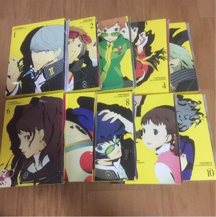 Persona 4 the ANIMATION Limited Edition Blu-ray Vol. 1-10 Complete