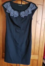 Ladies Smart Black Work Style Dress Size 12