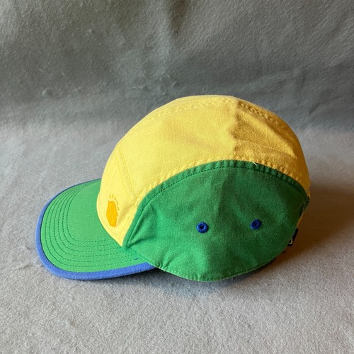 CBF Brazil Hat Strap Back Yellow Green Nike Panel Cap AW84 Soccer Futbol Running - Picture 3 of 9