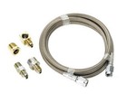 <!--F#f_0-->Elite Performance -4 Braided Oil / Fuel Pressure Gauge Braided Line Kit 4 Foot<!--F/-->