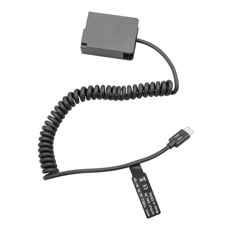 Volldecoder-Dummy-Batterie DMW-DCC8 Für Panasonic Kameras – Netzteil-Adapter, 8,4V