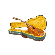 Crossrock Master Series Baritone Ukulele Case for 30'' & 31'' | Malachite Blue