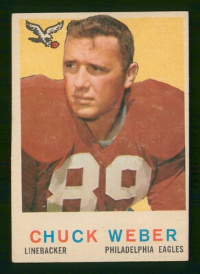 CHUCK WEBER RC 1959 TOPPS 59 NO 94 EX 45680 | eBay