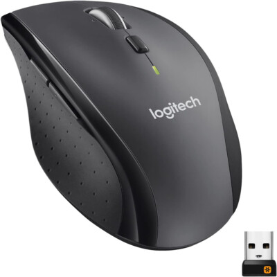 Logitech M705 Marathon Kabellose Maus 2,4 GHz USB Unifying Empfänger 910-006034